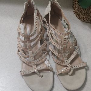 Strappy Wedge Sandals